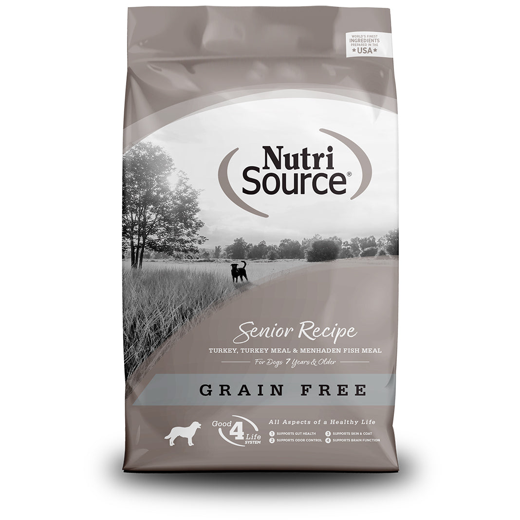 NutriSource Grain-Free Senior Recipe Dry Dog Food