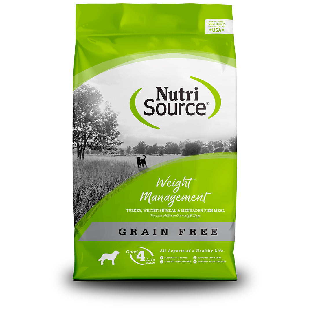 NutriSource Grain-Free Weight Management Dry Dog Food