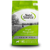 NutriSource Grain-Free Weight Management Dry Dog Food