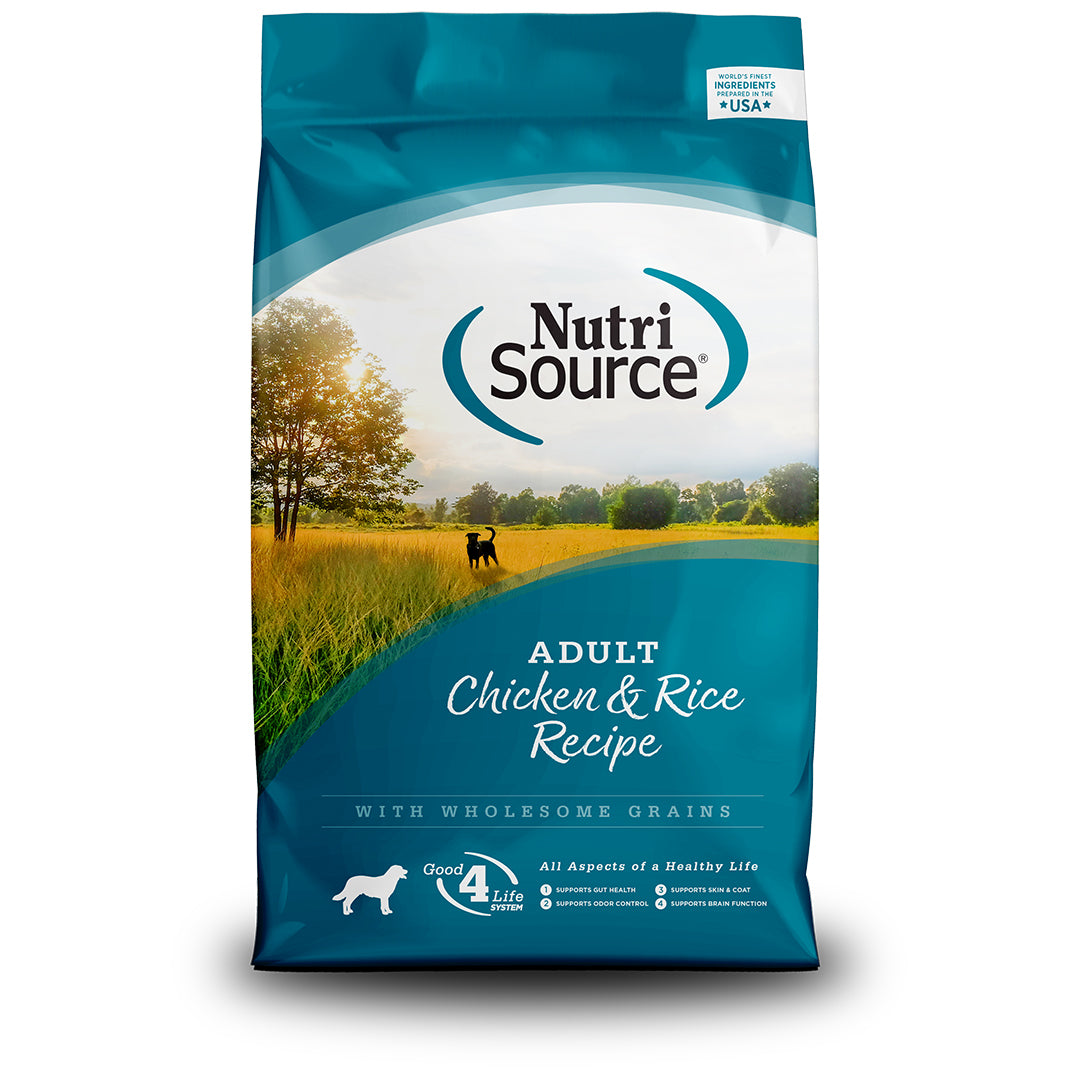 NutriSource Adult Chicken & Rice Recipe Dry Dog Food