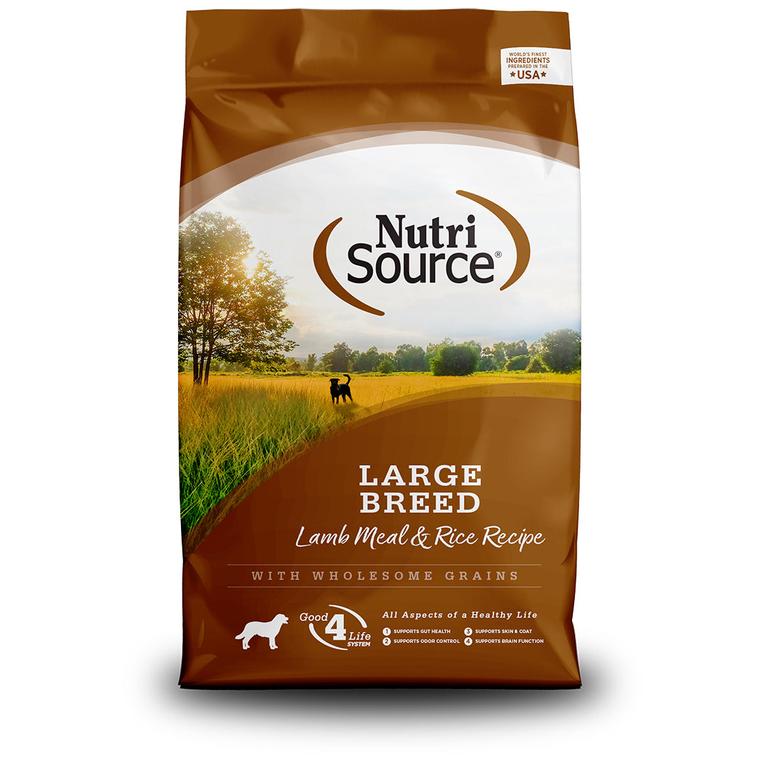 NutriSource Large Breed Lamb Meal & Rice Dry Dog Food