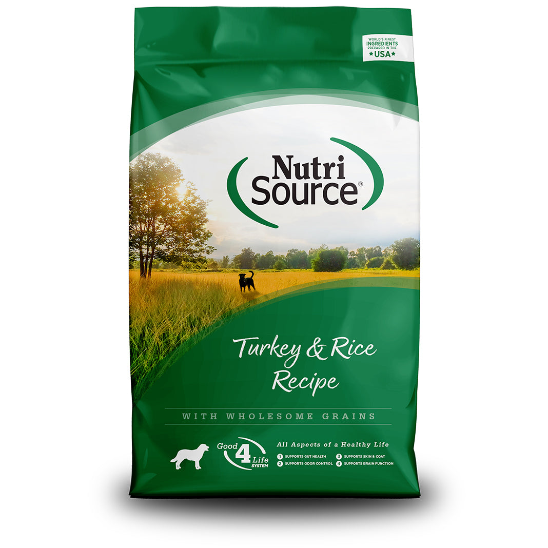 NutriSource Turkey & Rice Recipe Dry Dog Food