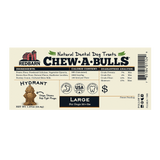 Redbarn Chew-A-Bulls Fire Hydrant Dental Chew for Dogs