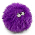 goDog Furballz Durable Squeaky Plush Dog Toy, Purple