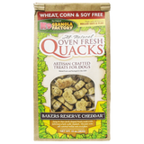 K9 Granola Factory Oven Fresh Quacks Bakers Reserve Cheddar Dog Treats