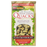 K9 Granola Factory Oven Fresh Quacks Peanut Butter Blast Dog Treats