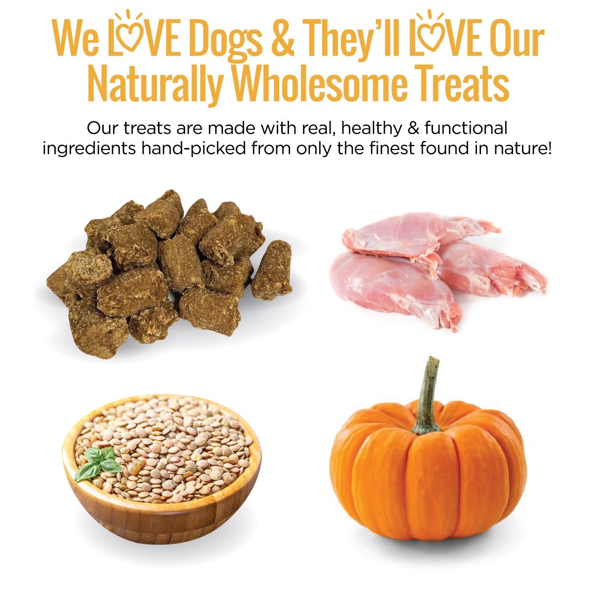 Smart Cookie Barkery Regional Bites Central Lowlands Rabbit & Pumpkin Treats For Dogs, 5oz