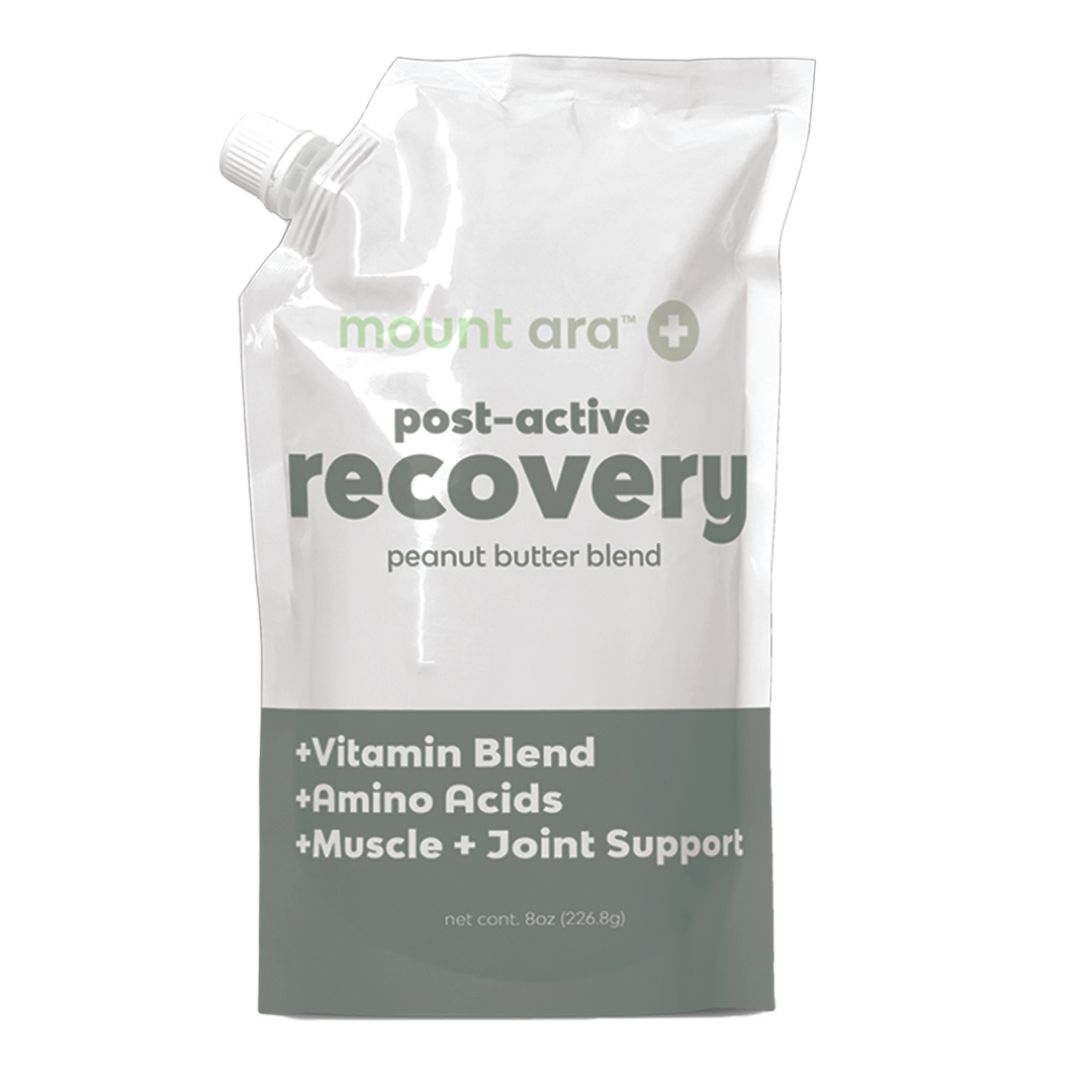 Mount Ara Post Activity Recovery Peanut Butter Spread For Dogs
