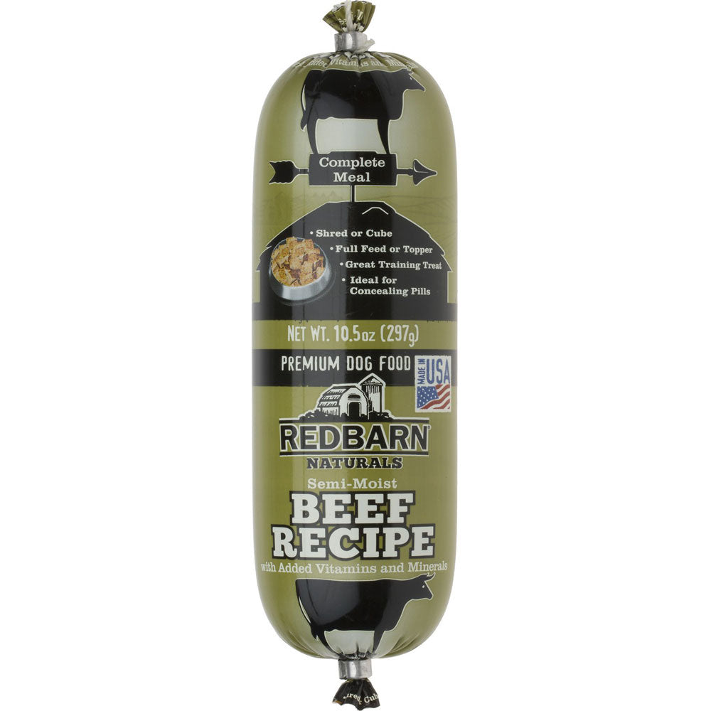 Redbarn Dog Food Roll,  Beef