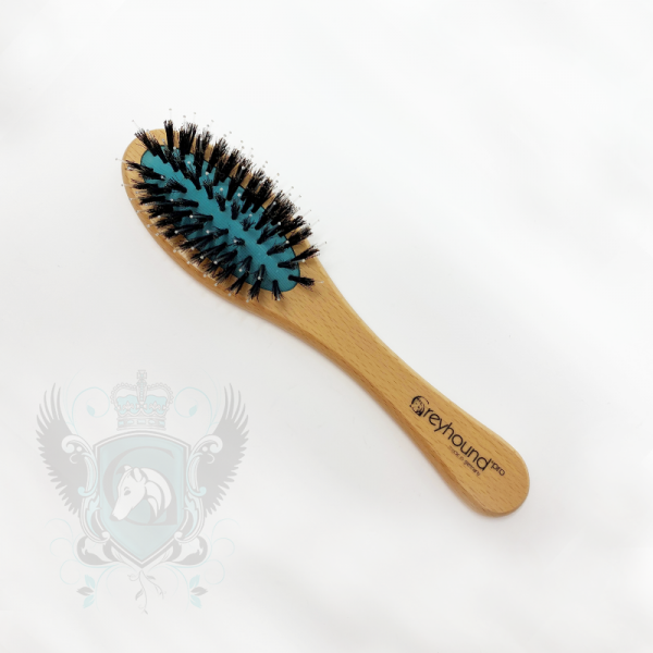 Natural Boar Hair & Nylon Brush For Dogs