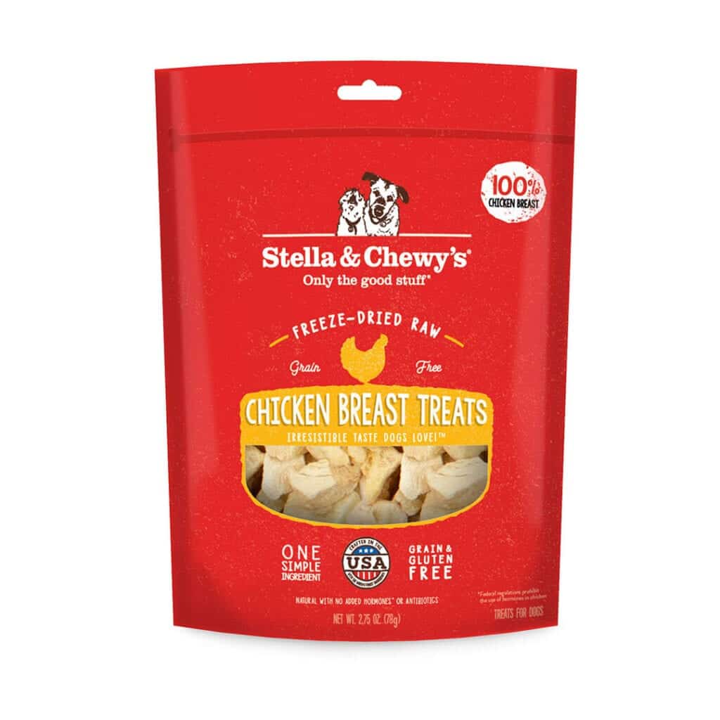 Stella & Chewy's Freeze Dried Chicken Breast Treats For Dogs, 2.75oz