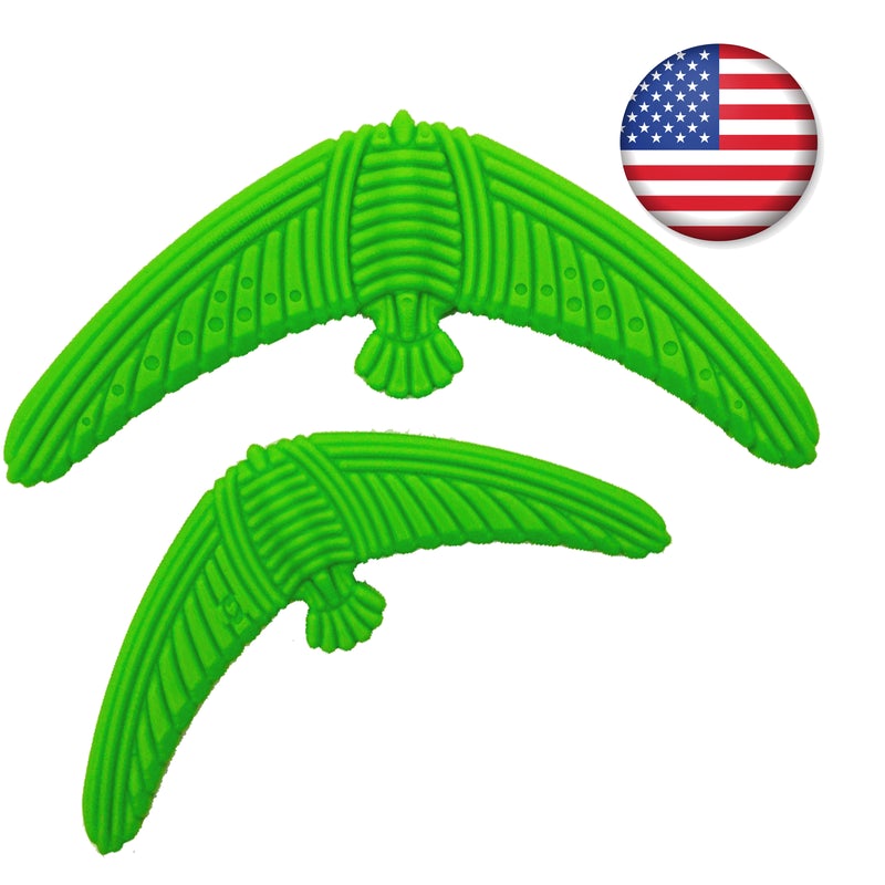 HuggleHounds USA Tuffut-Flex LeLe Rubber Dog Toy