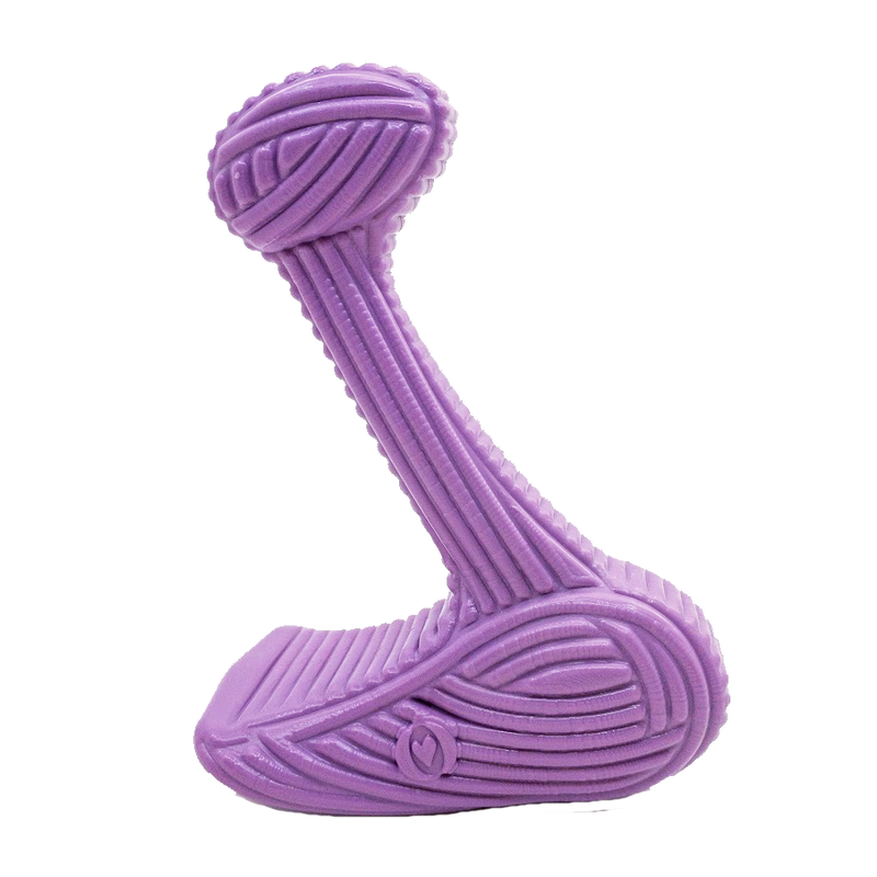 50% OFF DOORBUSTER DEAL - coupon: doorbusters - HuggleHounds USA Tuffut-Lon Bobb Chicken Flavored Nylon Dog Toy