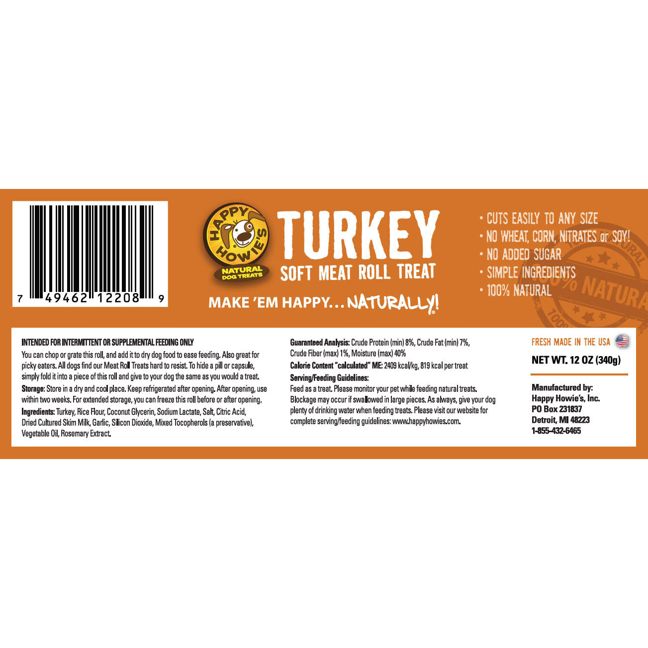 Happy howie's turkey outlet roll