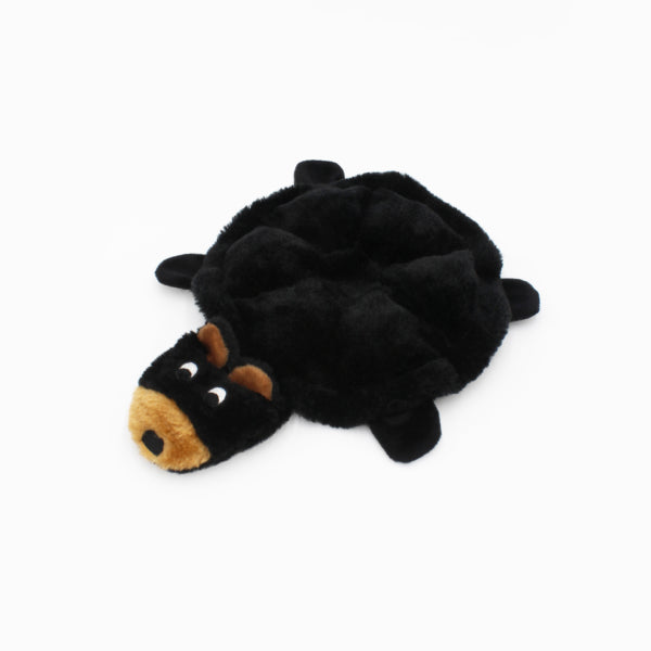 ZippyPaws Squeakie Crawler Multi Squeaker Plush Dog Toy, Bubba the Bear