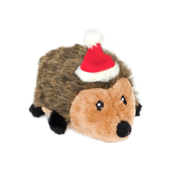 Zippy Paws Holiday Hedgehog Dog Toy, Large