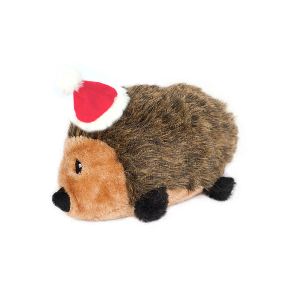 Zippy Paws Holiday Hedgehog Dog Toy, Small