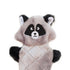 ZippyPaws Jigglerz Raccoon Plush Dog Toy