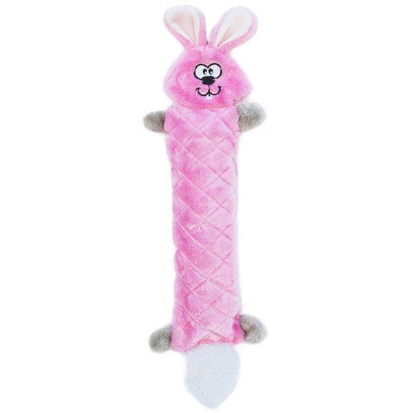 ZippyPaws Jigglerz Bunny Plush Dog Toy