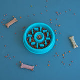ZippyPaws Happy Bowls Slow Feeder For Dogs, Donut