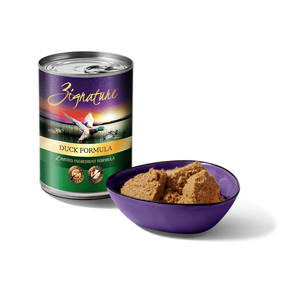 Zignature Limited Ingredient Duck Formula Canned Dog Food, 12/13oz Cans