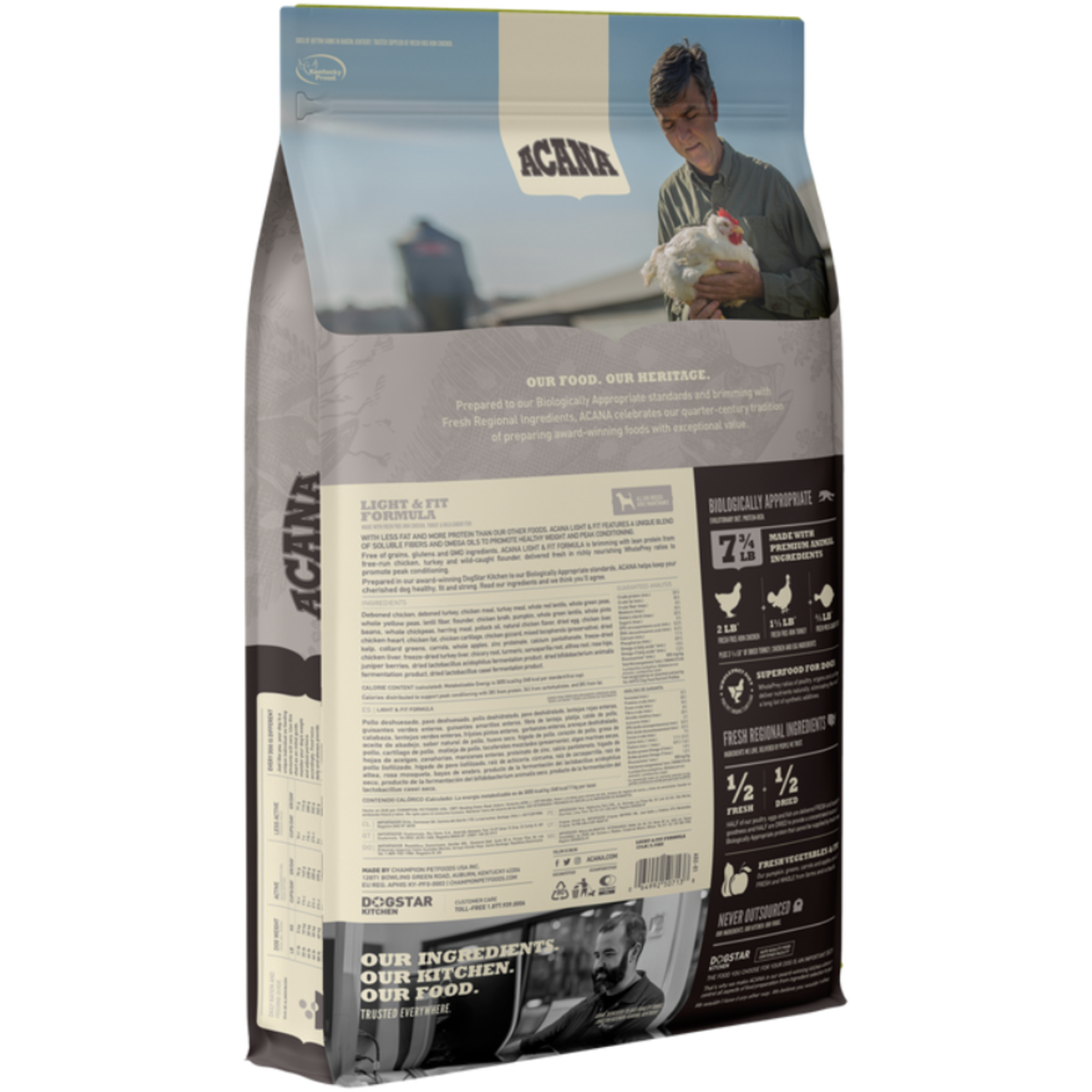 Acana heritage sales light and fit