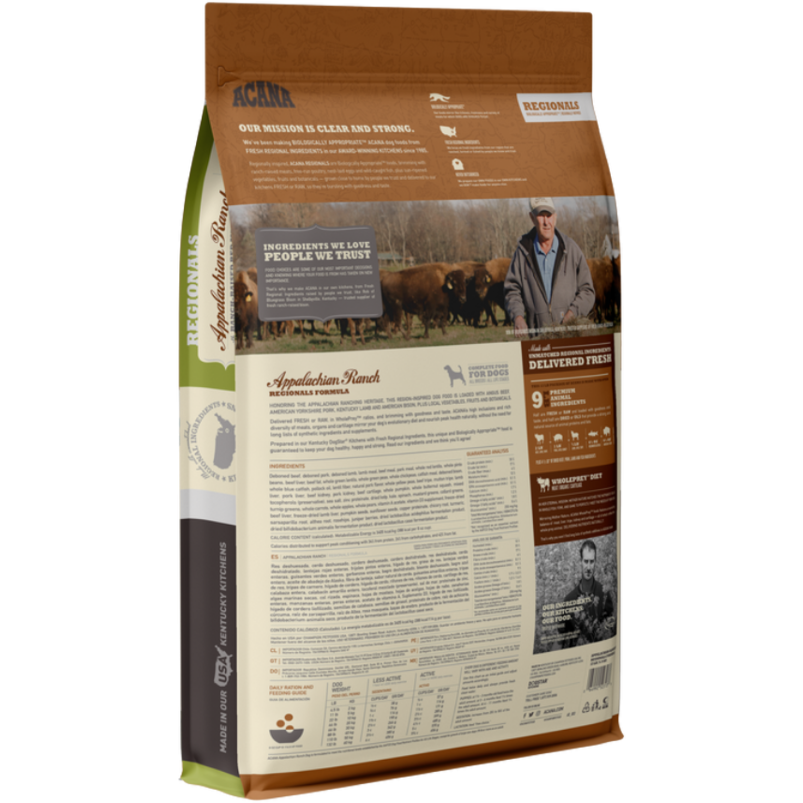 Acana Regionals Appalachian Ranch Dry Dog Food