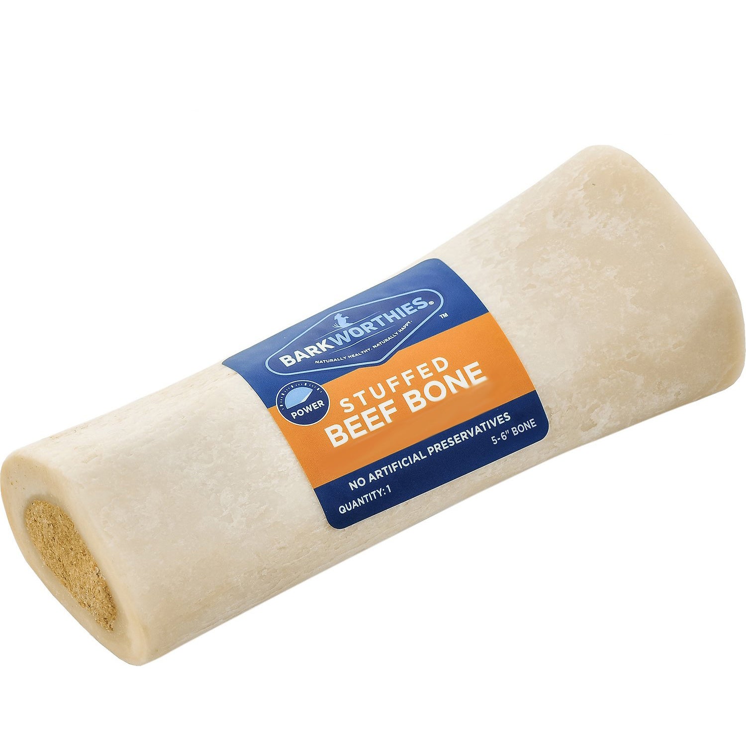 Barkworthies Large Bacon & Cheese Filled Bones For Dogs