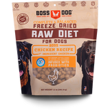 Boss Dog Chicken Recipe Freeze Dried Dog Food, 12oz