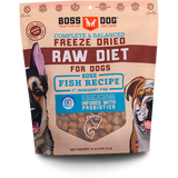 Boss Dog Fish Recipe Freeze Dried Dog Food, 12oz
