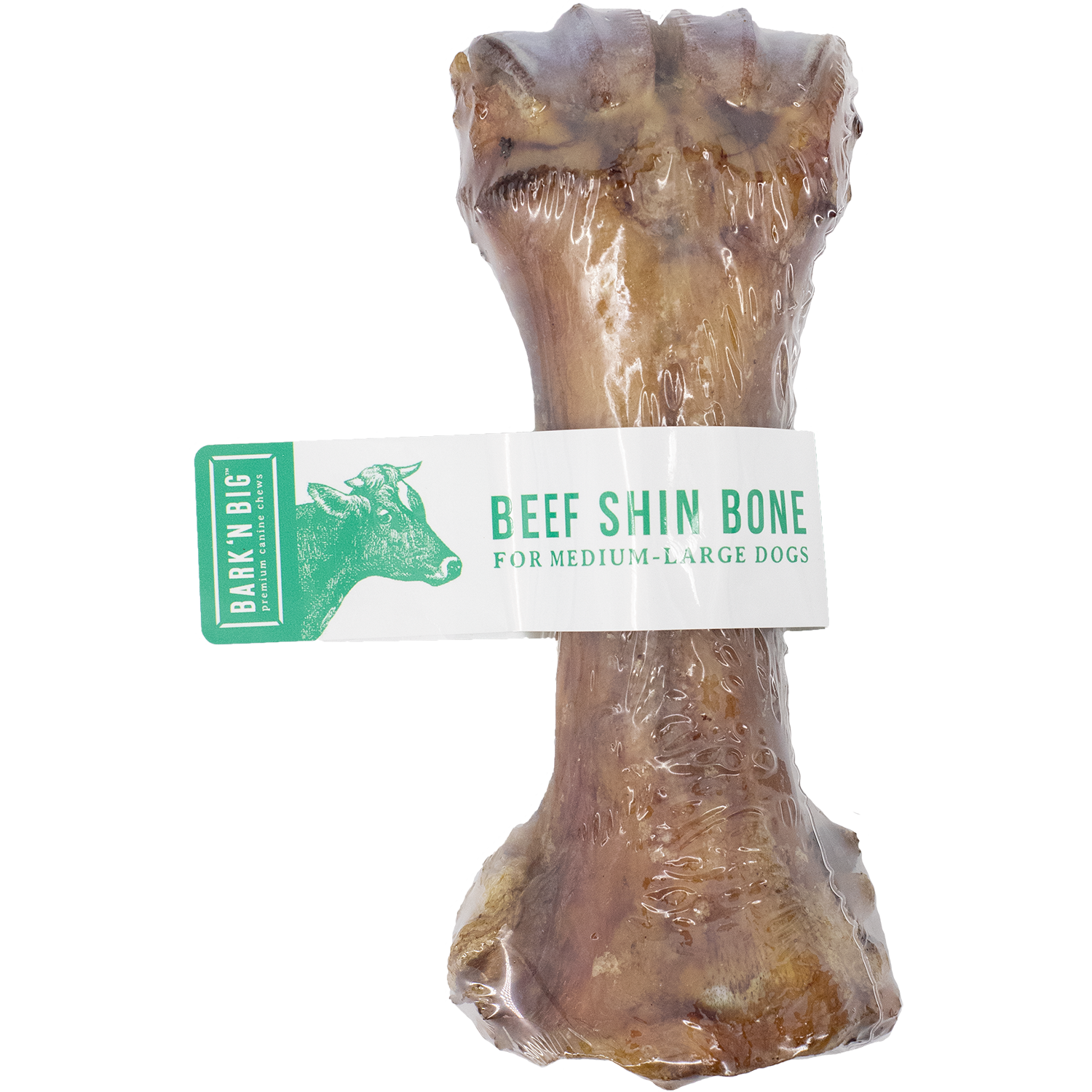 BarkNBig USA Beef Shin Bone Dog Treat, 7-9in