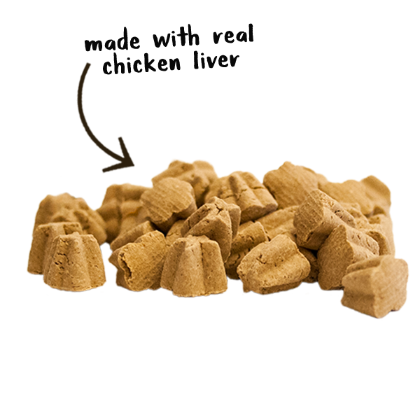 Cloud Star Crunchy Tricky Trainers Chicken Liver Dog Treats, 8oz