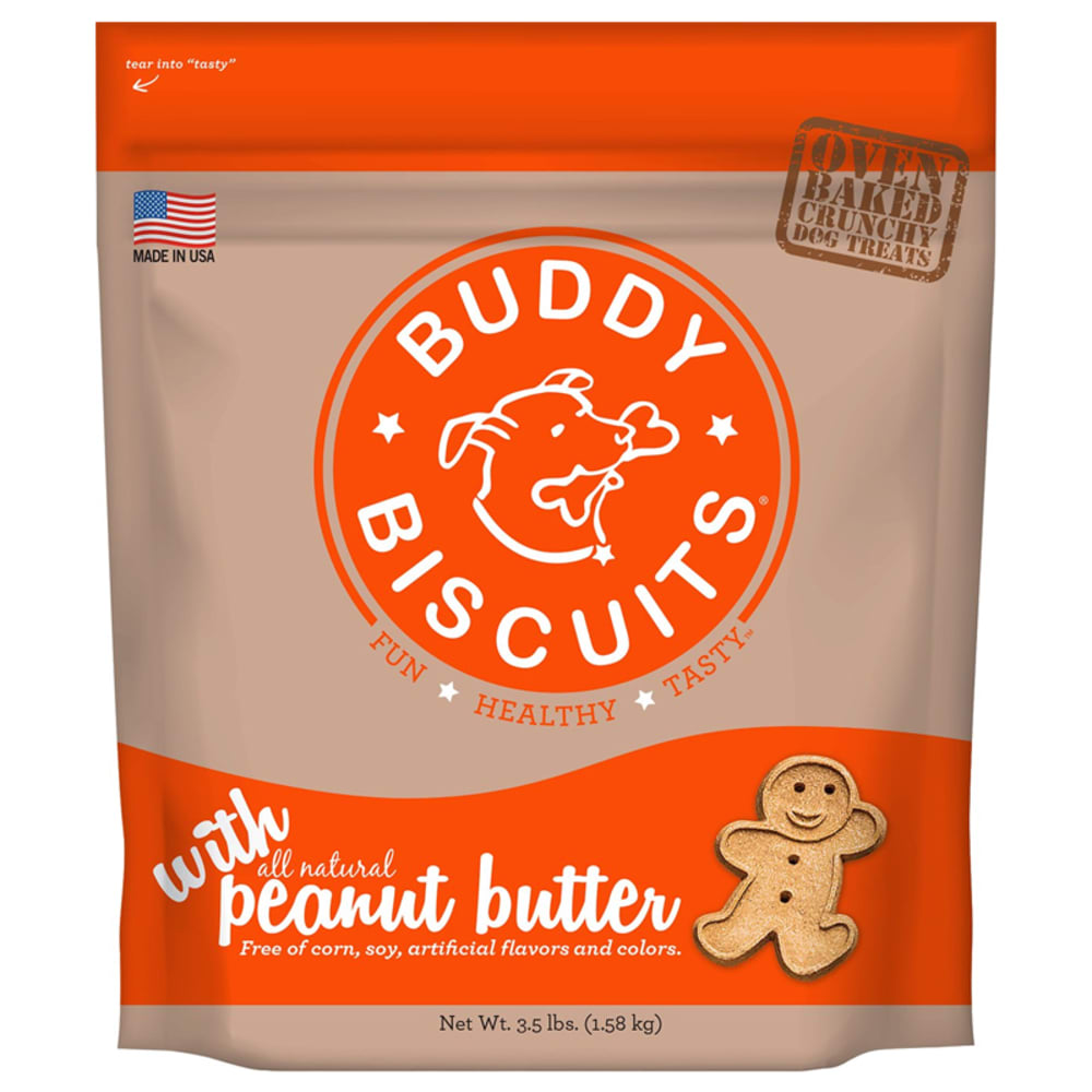 Cloud Star Oven Baked Peanut Butter Dog Treats, 3.5lb
