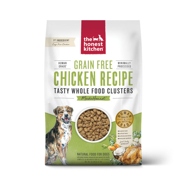 The Honest Kitchen Grain Free Whole Food Clusters Chicken Recipe Dry Dog Food