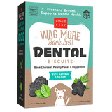 Cloud Star Wag More Bark Less Oven Baked Dental Dog Treats, 14oz