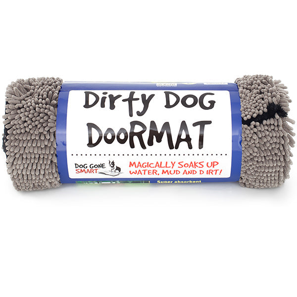 Dog Gone Smart Dirty Dog Cushion Dog Pad, Grey, Small