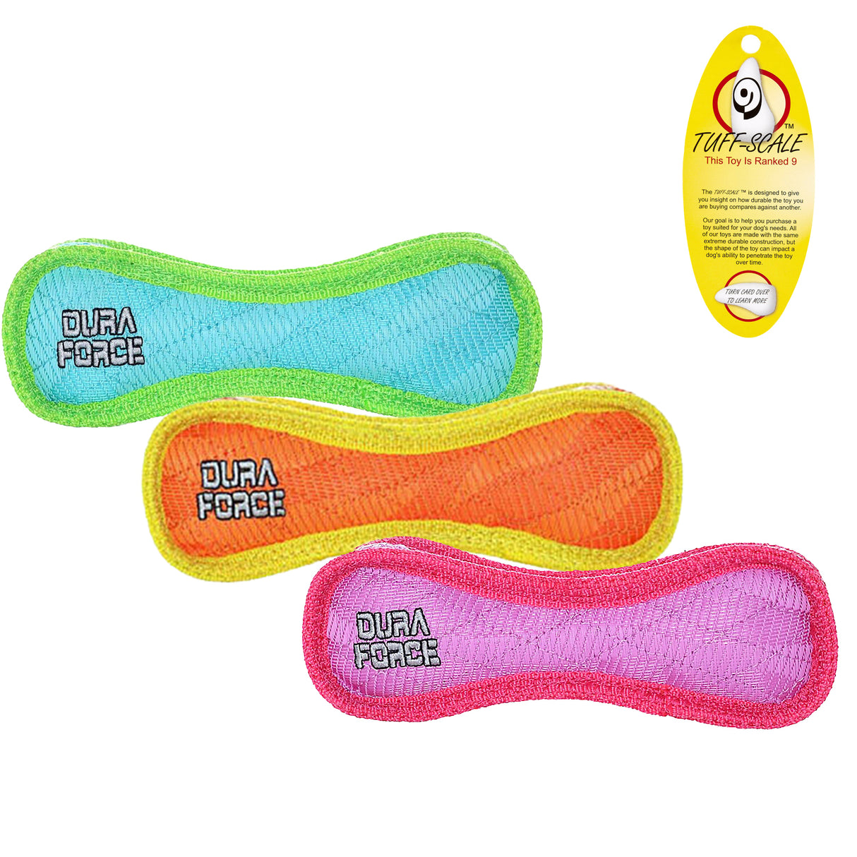 Tuffy Duraforce Bone Tough Dog Toy