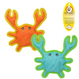 Tuffy Duraforce Crab Tough Dog Toy