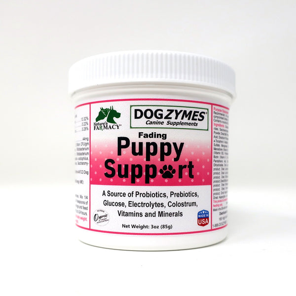 Nature s Farmacy Dogzymes Fading Puppy Support Supplement For