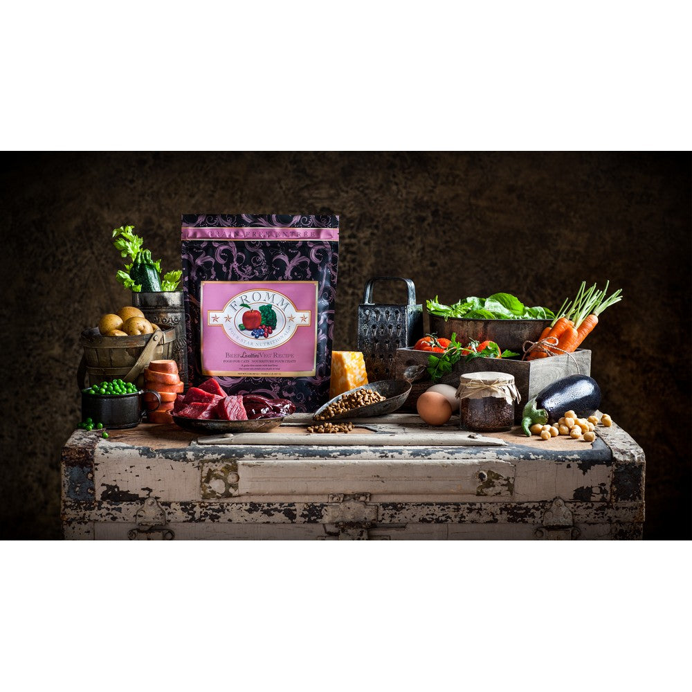 Fromm Four Star Grain Free Beef Livattini Veg Formula Dry Cat Food