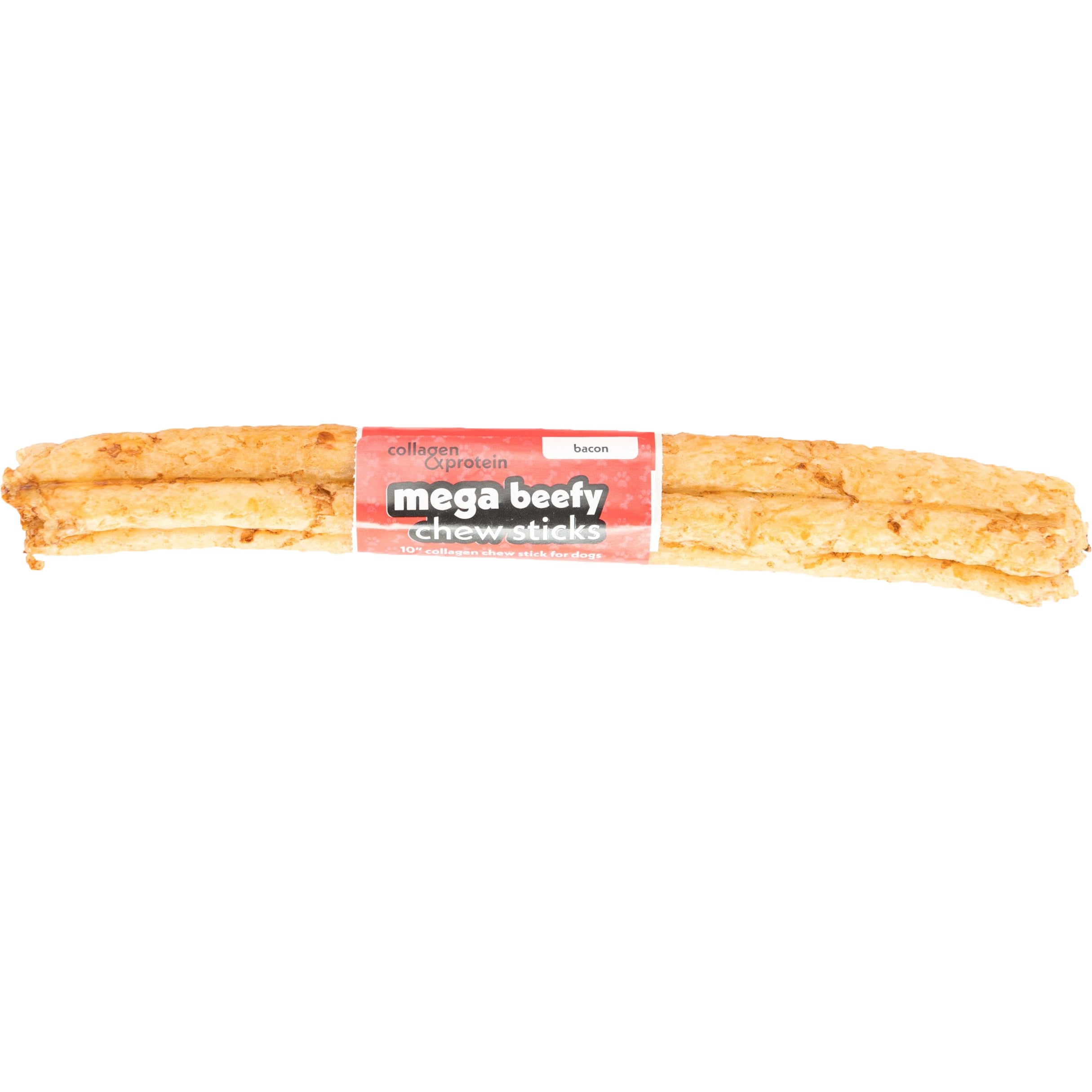 Frankly Pet Premium USA Beefy Sticks Collagen Dog Chew, Bacon