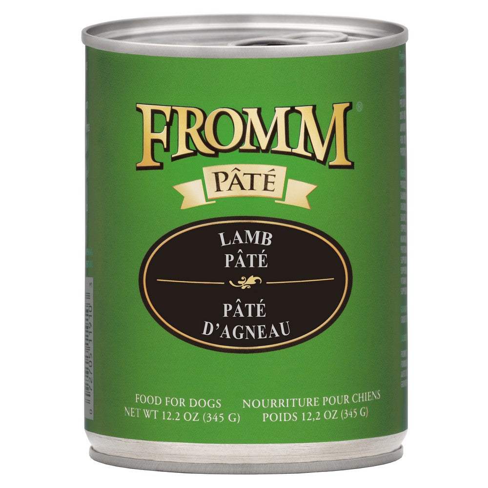 Fromm Gold Lamb Pate Canned Dog Food, 12/12.2oz