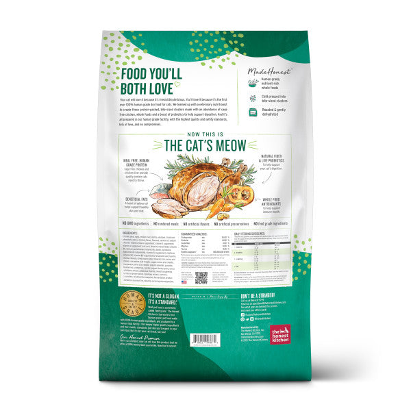 The Honest Kitchen Whole Food Clusters Grain Free Chicken Dry Cat Food