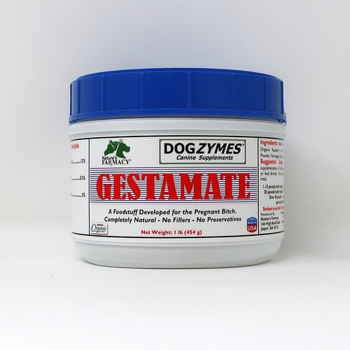 Nature's Farmacy Dogzymes Gestamate Supplement For Dogs, 1lb