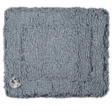 HuggleHounds HuggleFleece Mat Dog Bed, Grey