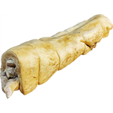 Premium Peanut Butter Flavored Beef Cheek Roll Chew For Dogs, 10-12"