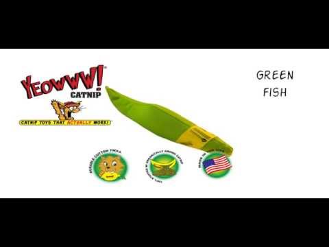 Yeowww! Catnip Filled Fish Cat Toys
