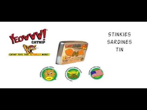 Yeowww! Catnip Filled Stinkies Cat Toys