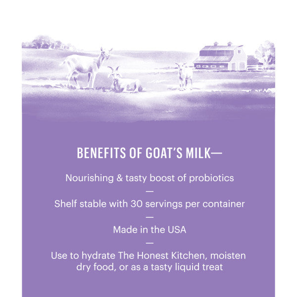 The Honest Kitchen Goats Milk Daily Booster, 5.2oz