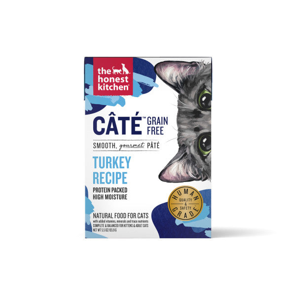 The Honest Kitchen Cate Turkey Pate Wet Cat Food